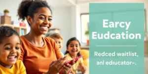 New childcare centres imposing waitlists amid worker shortage.png AI generated image using Flux AI