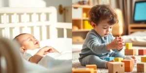 AI-generated image illustrating the topic: Boosting Baby's IQ Naturally — created with Flux AI.