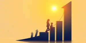 Child Care Benefits Help Women Remain In Workforce.png AI generated image using Flux AI