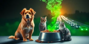 Pets contribute to greenhouse gases like us. Here's how to reduce their carbon pawprint.png AI generated image using Flux AI