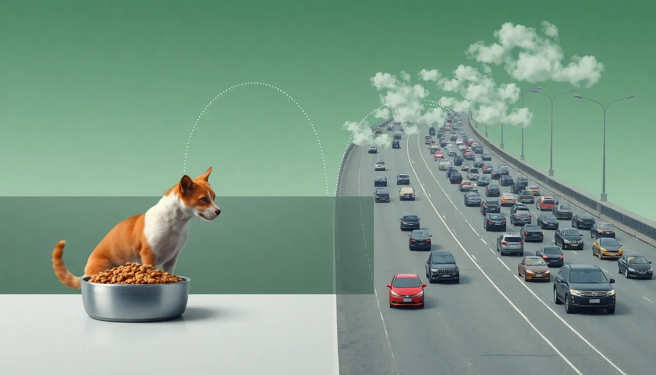 Pets contribute to greenhouse gases like us. Here's how to reduce their carbon pawprint