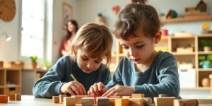 Reggio Emilia Inspired Daycare.png AI generated image using Flux AI