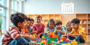 Salt Lake County to extend child care services at 4 centers for a few more months.png AI generated image using Flux AI