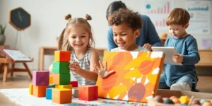 AI-generated image illustrating the topic: Toddler Brain Development Activities — created with Flux AI.