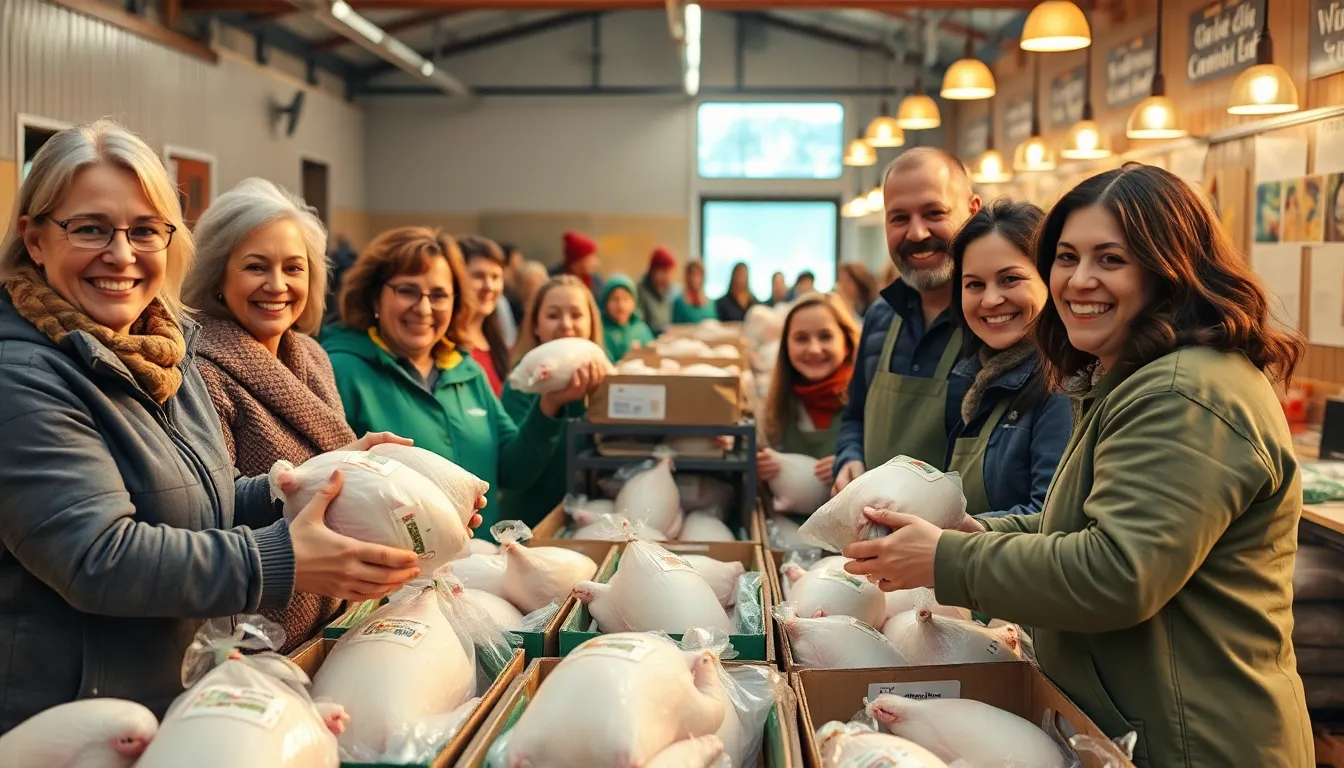 'We wanted to be a blessing': childcare donates 50 turkeys to Turkey Drive