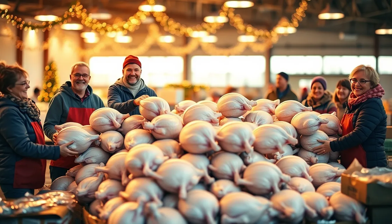 'We wanted to be a blessing': childcare donates 50 turkeys to Turkey Drive
